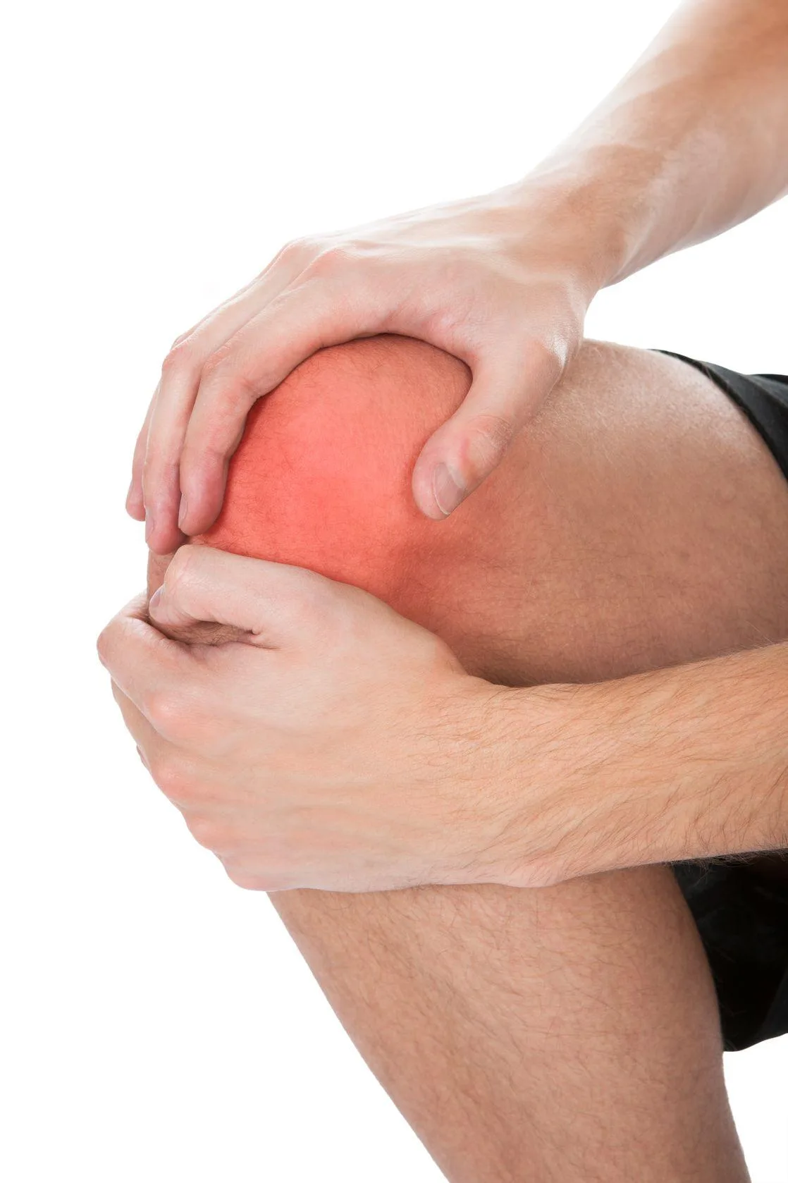 Paciente con dolor de rodilla